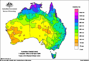 1994 Rainfall