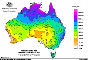 2001 Rainfall