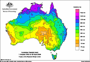 2004 Rainfall
