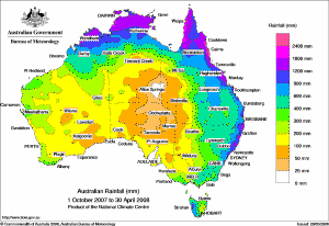 2008 Rainfall