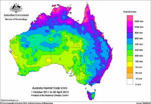 2012 Rainfall